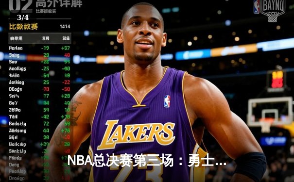 NBA总决赛第三场：勇士主场加时险胜凯尔特人，库里狂砍43分创纪录 - 3